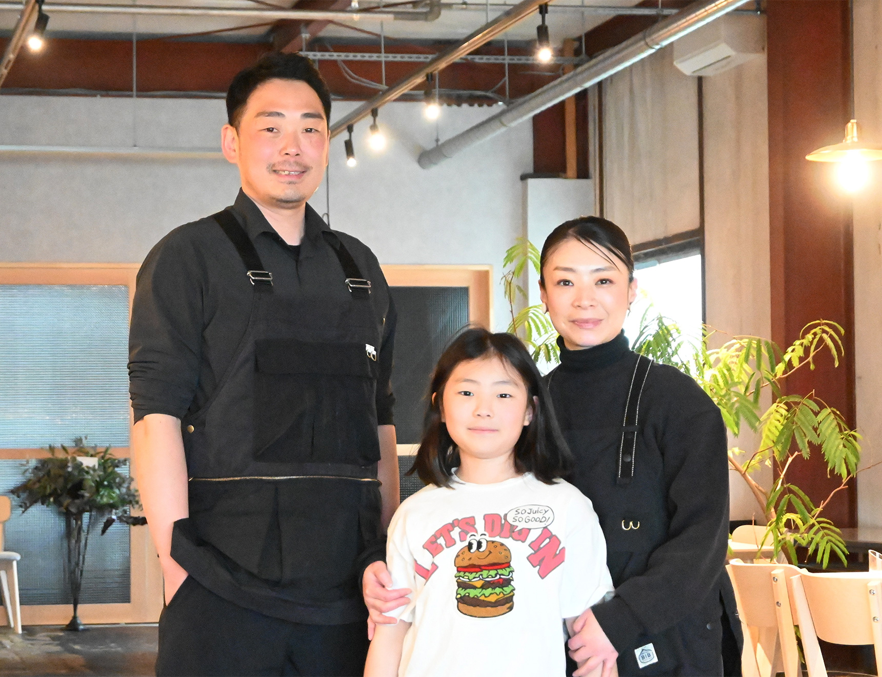 長岡 竜介さん・華香さん・華生ちゃん