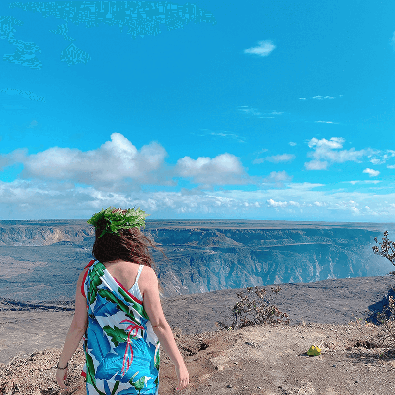 女神ペレの住むハワイ・ボルケーノ国立公園を歩く